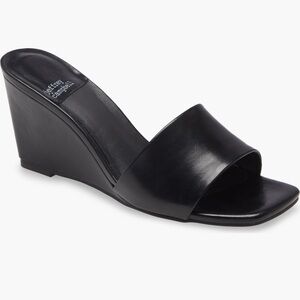 Elegant Black Women's Wedge Heels